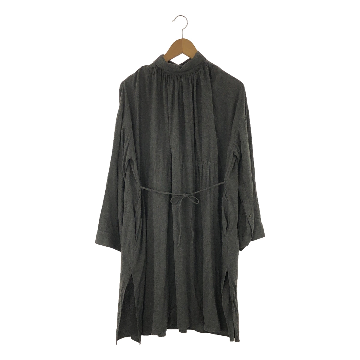 Rito | Rayon Drawstring Gathered Volume Dress | 38 | Women's