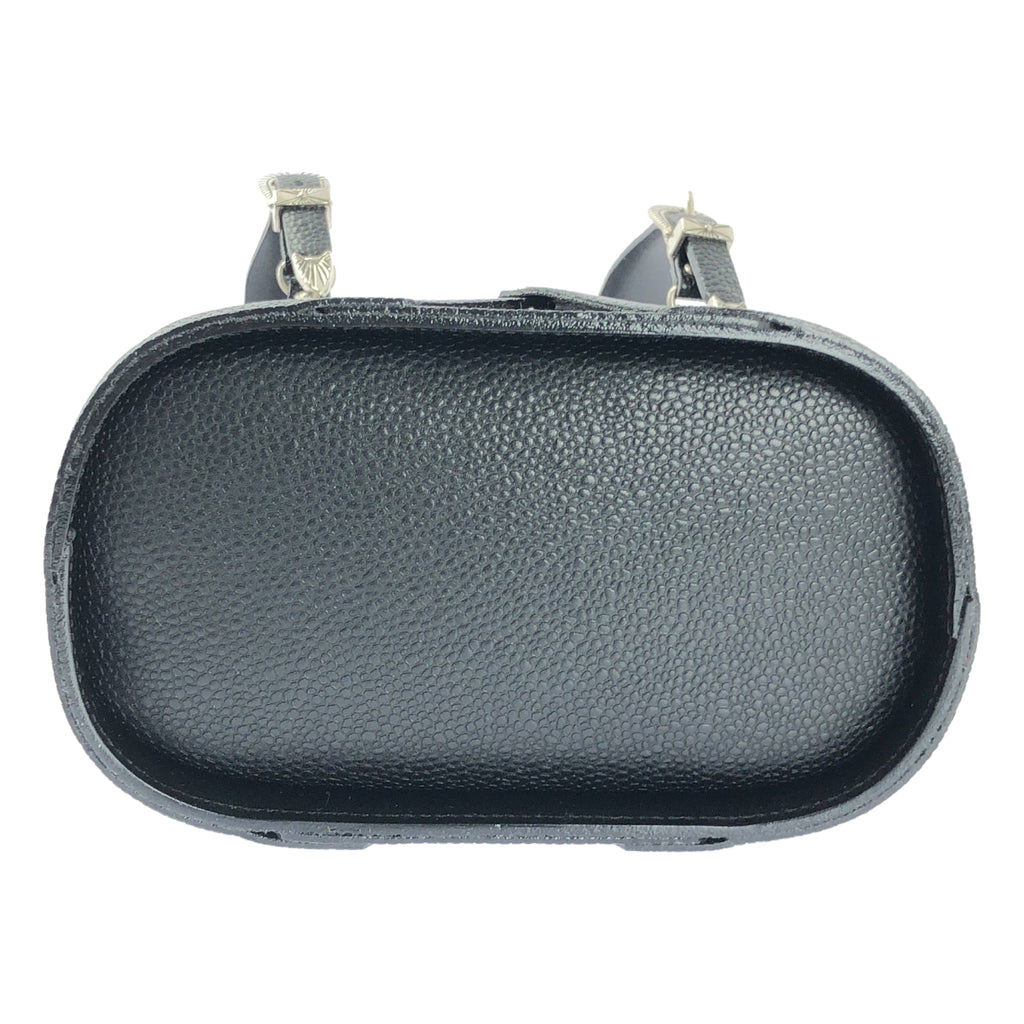 【美品】  TOGA / トーガ | TOO LEATHER TOTE BAG MINI スタッズ レザー トートバッグ | ブラック | レディース