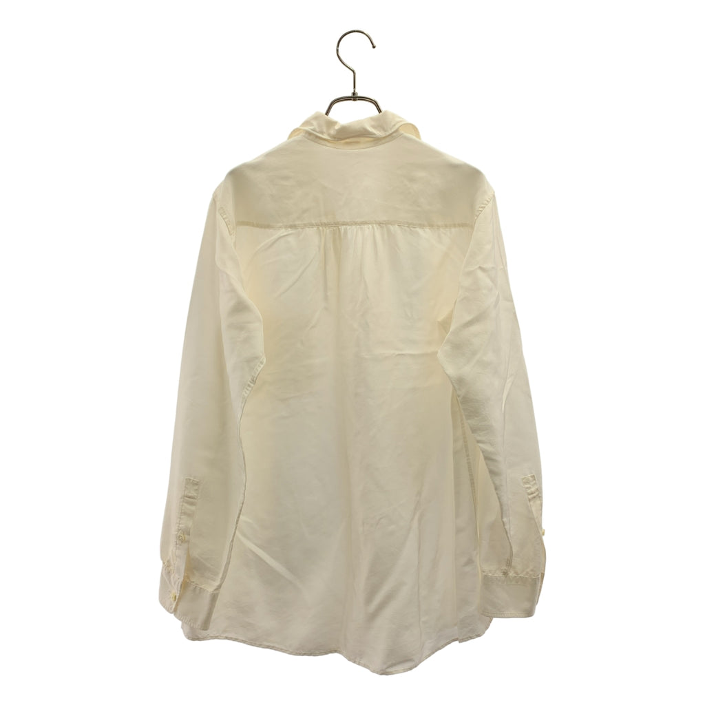 MUSE de Deuxieme Classe / ミューズドゥーズィーエムクラス | シルク ウォッシュ シャツ |