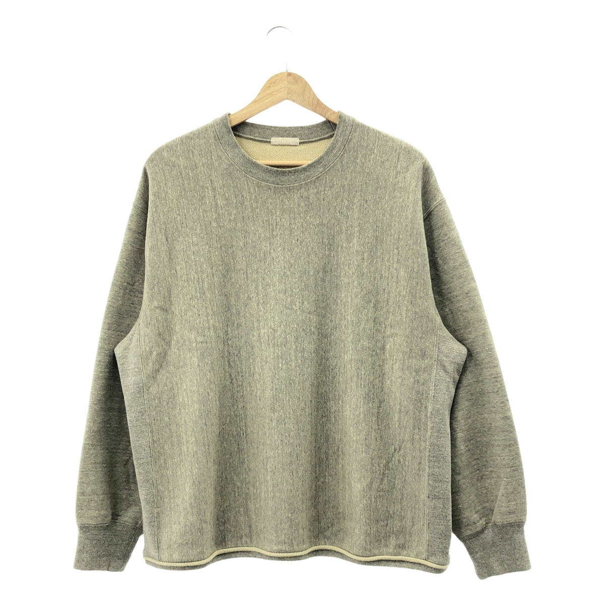 ULTERIOR / アルテリア | 2022AW | VINTAGE FADED TERRY RW SWEAT SHIRT ヴィンテージフェード リバースウィーブ型 スウェット | 3 | グレー | メンズ
