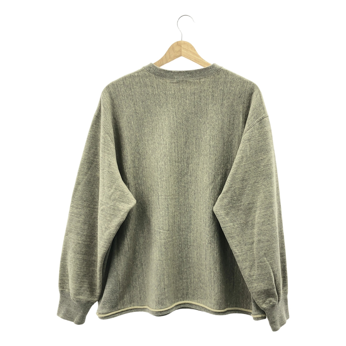 ULTERIOR / アルテリア | 2022AW | VINTAGE FADED TERRY RW SWEAT SHIRT ヴィンテージフェード リバースウィーブ型 スウェット | 3 | グレー | メンズ