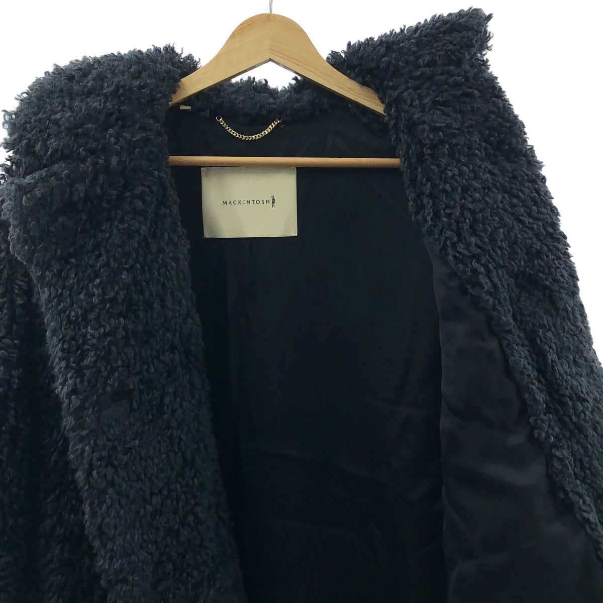 MACKINTOSH / 매킨토시 | NEW HUMBIE DOUBLE SHORT ECO-FUR 퍼쇼트 코트 | 6 |