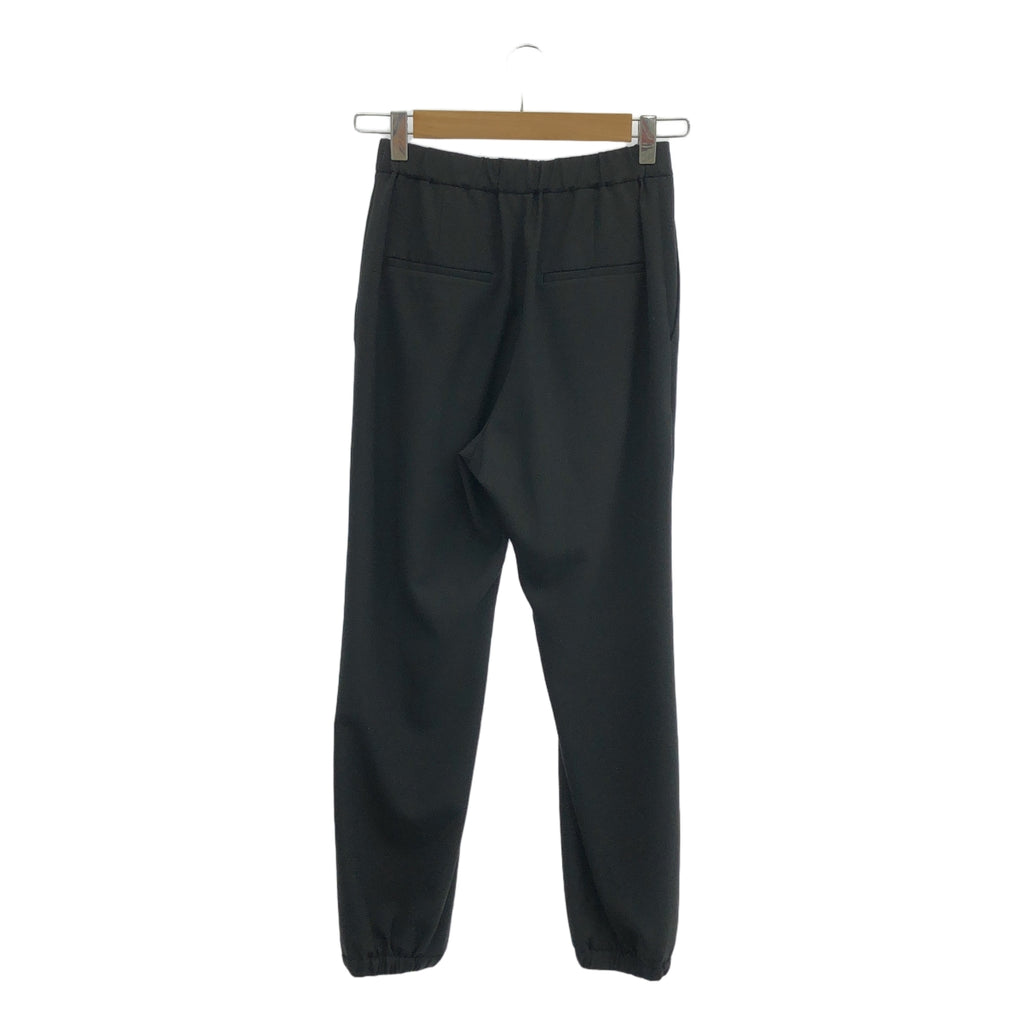 UNITED ARROWS / ユナイテッドアローズ | クリーン ツイル ジョガーパンツ | 34 | ブラック | レディース