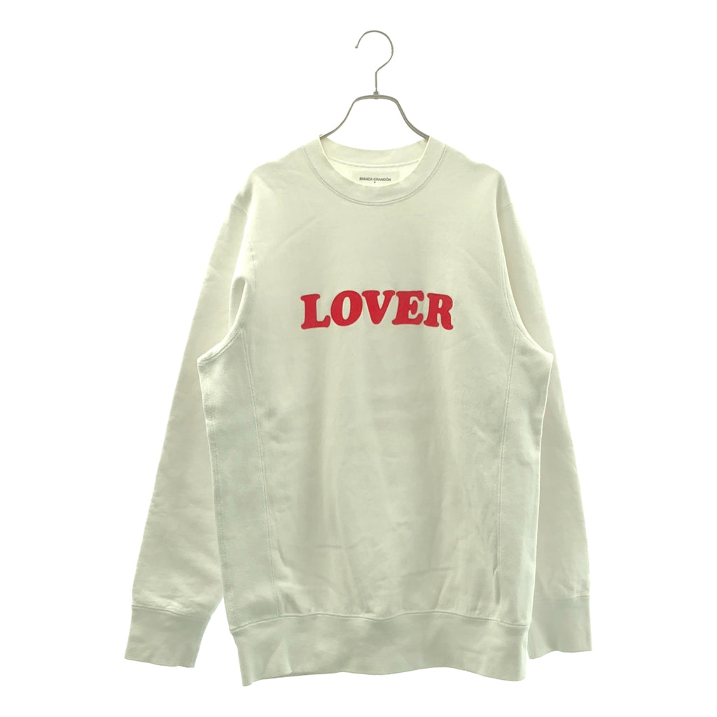 BIANCA CHANDON / ビアンカシャンドン | LOVER Crewneck Pullover クルーネック スウェット | M | メンズ
