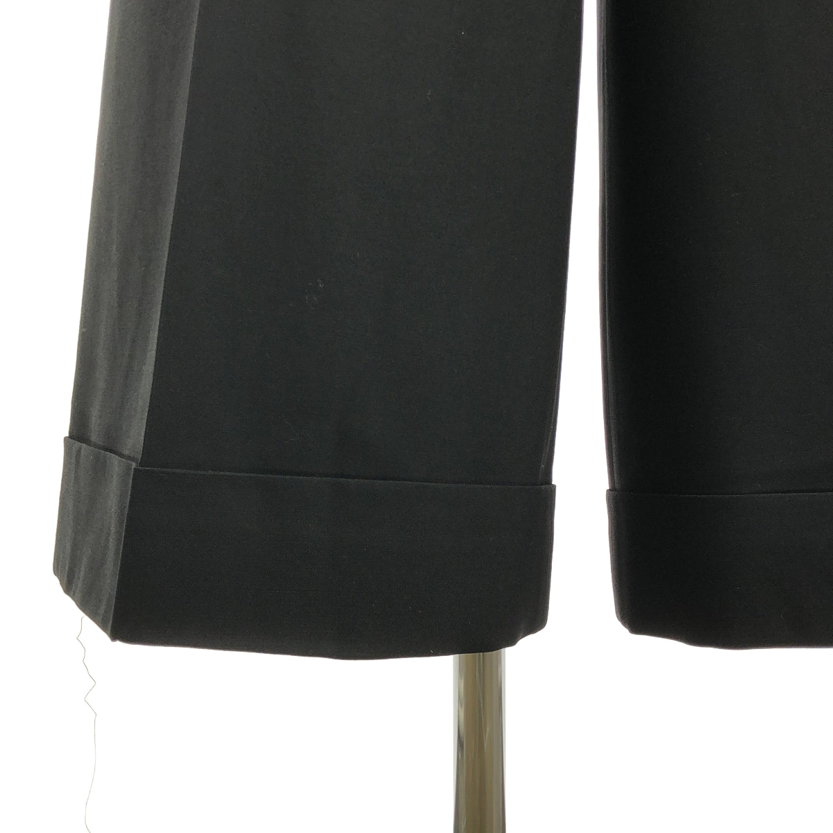 [狀況極佳] COMME des GARÇONS | 2018 春夏 | 羊毛與羊絨闊腿褲 | S碼 | 黑色 | 女款