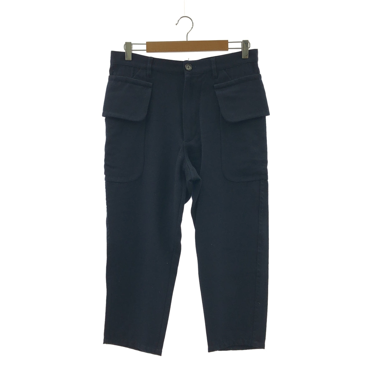 COMME des GARÇONS 襯衫 | 2017 秋冬 | 大口袋羊毛錐形褲 | 小尺寸 | 男款