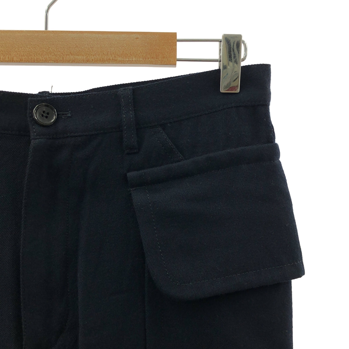 COMME des GARÇONS 襯衫 | 2017 秋冬 | 大口袋羊毛錐形褲 | 小尺寸 | 男款