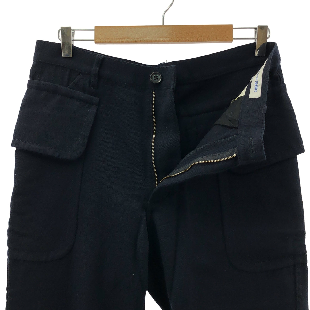 COMME des GARÇONS 襯衫 | 2017 秋冬 | 大口袋羊毛錐形褲 | 小尺寸 | 男款