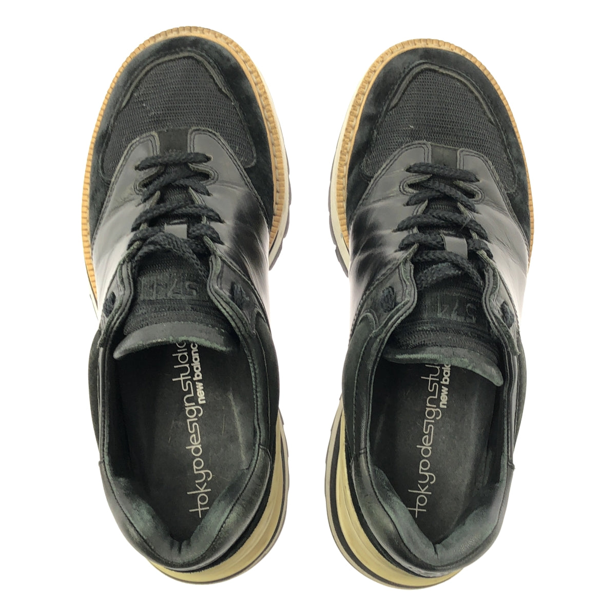 TOKYO DESIGN STUDIO New Balance / トウキョウ デザイン スタジオ ニューバランス | MS574TDV レザー スニーカー | 25cm | メンズ