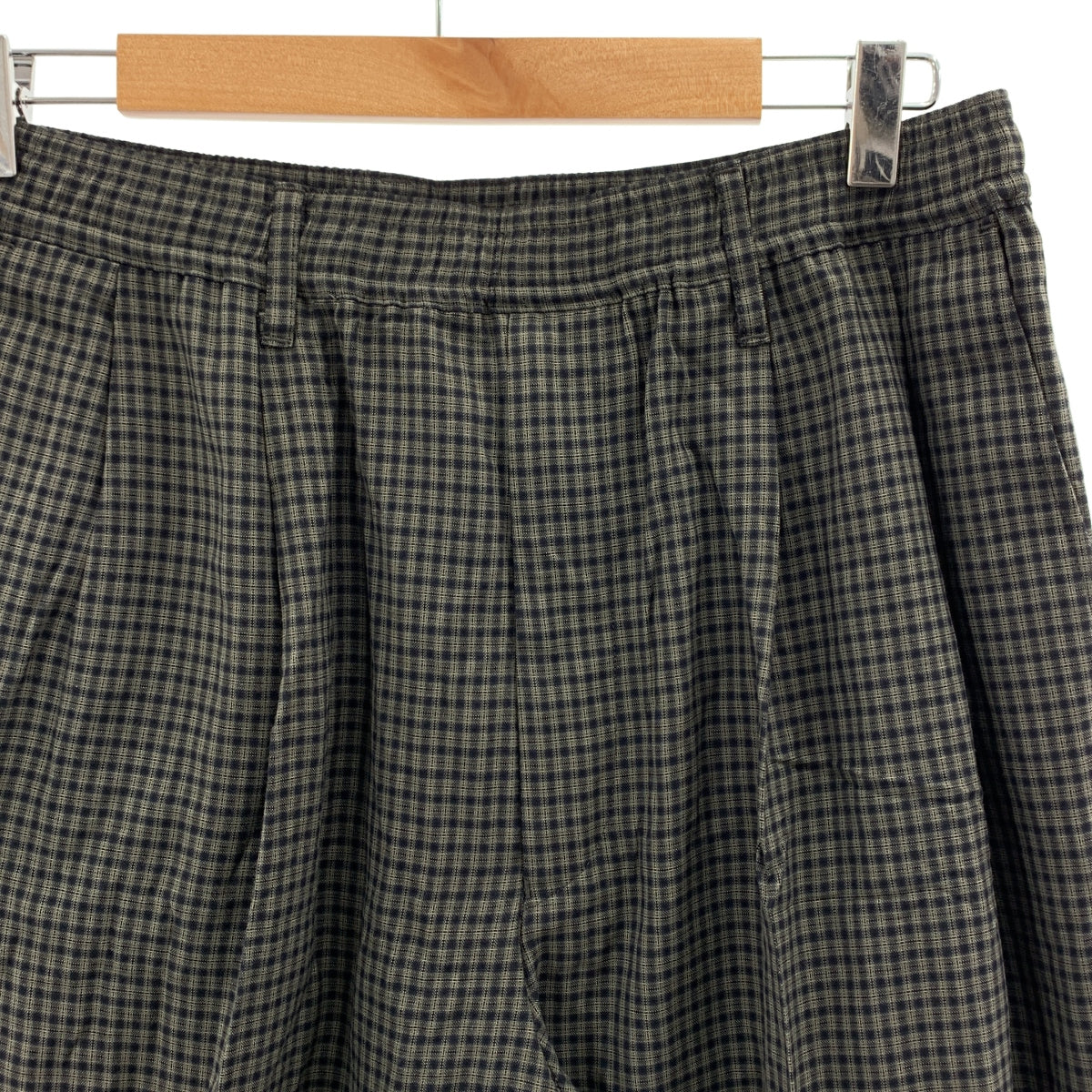 N.HOOLYWOOD / 엔 할리우드 | 2021SS | WIDE TAPERD EASY SLACKS / 2 탁 드로스트링 이지 팬츠 | 40 |