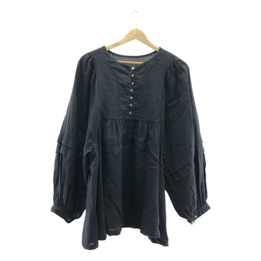nest robe / ネストローブ | リネン 2way ボリューム スリーブ ブラウス | F | レディース