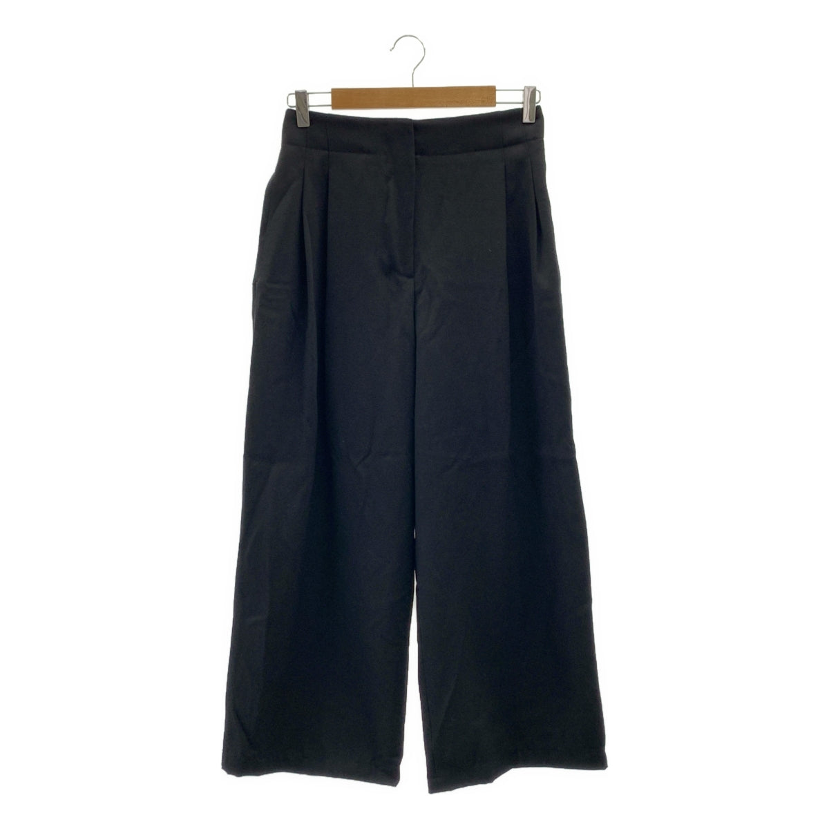 阿瑪尼 (EMPORIO ARMANI) | 雙褶羊毛寬褲 | 1 |