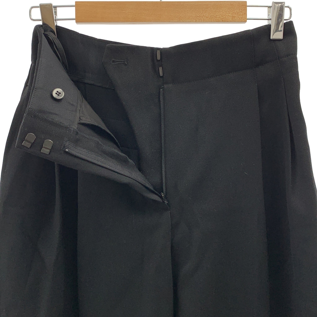 阿瑪尼 (EMPORIO ARMANI) | 雙褶羊毛寬褲 | 1 |