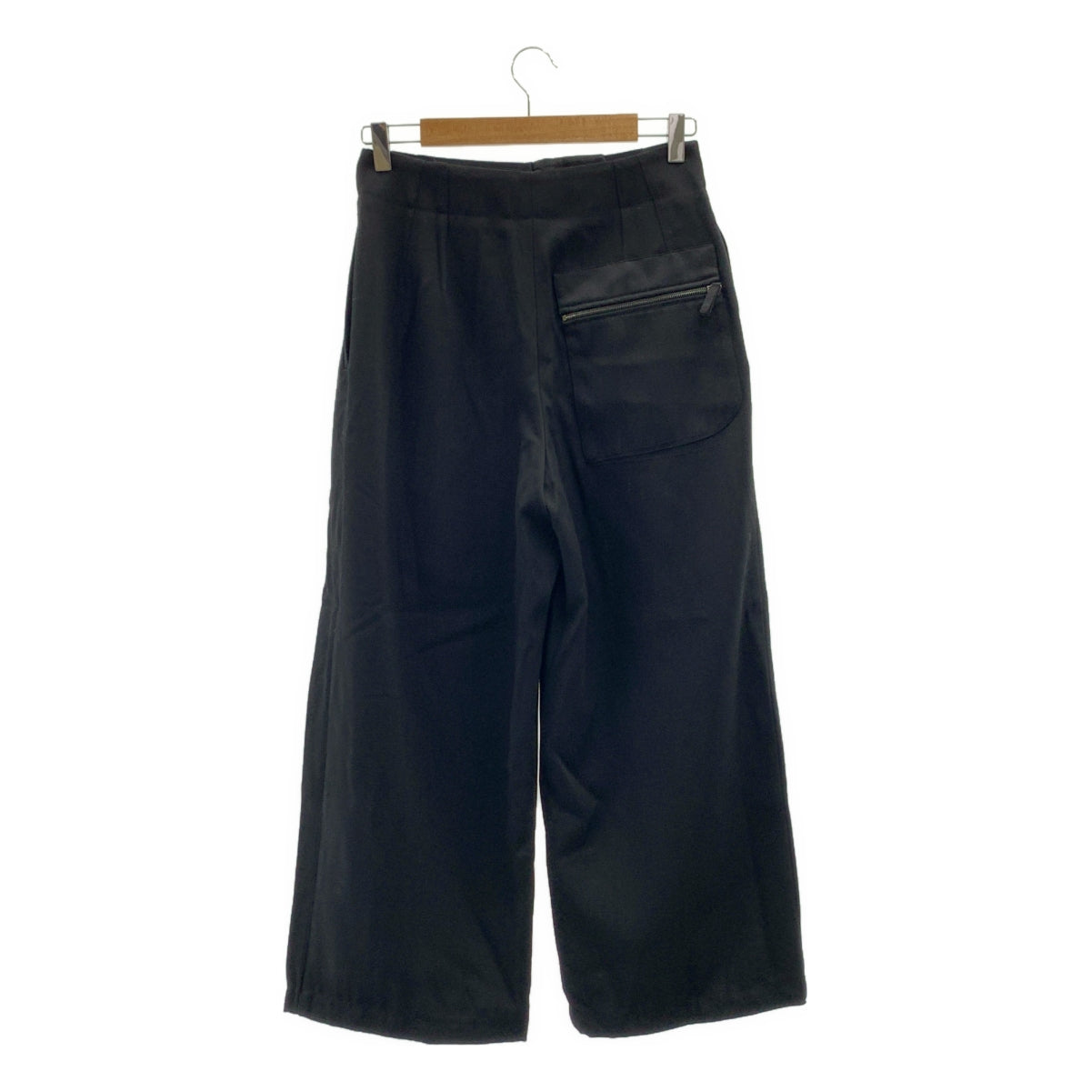 阿瑪尼 (EMPORIO ARMANI) | 雙褶羊毛寬褲 | 1 |