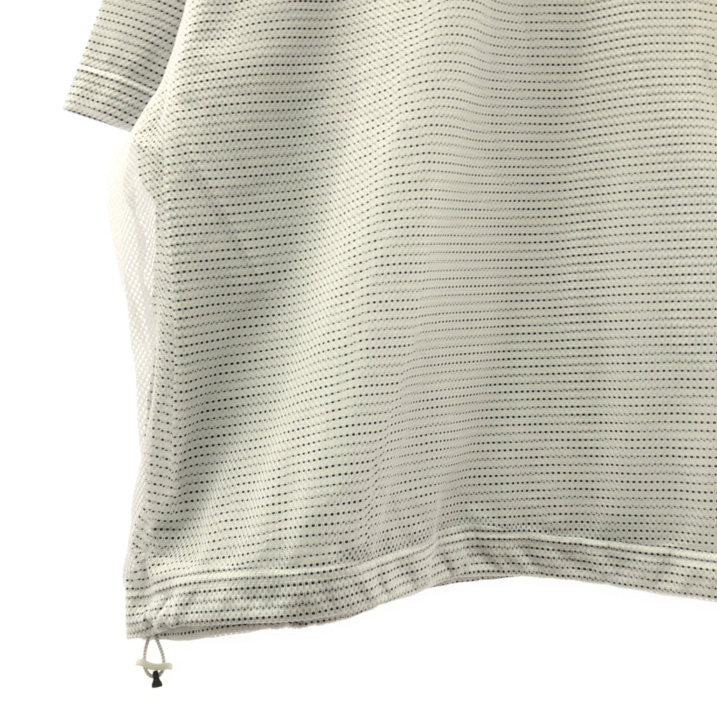 is-ness | 氣球層疊網眼T卹/寬鬆抽繩T卹 | M碼 | 男士