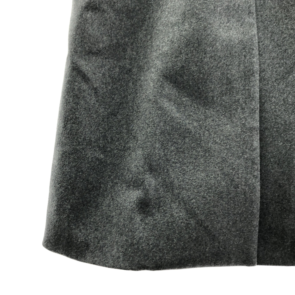 Loungedress / ラウンジドレス | ウール ロング ジレ | F | グレー | レディース