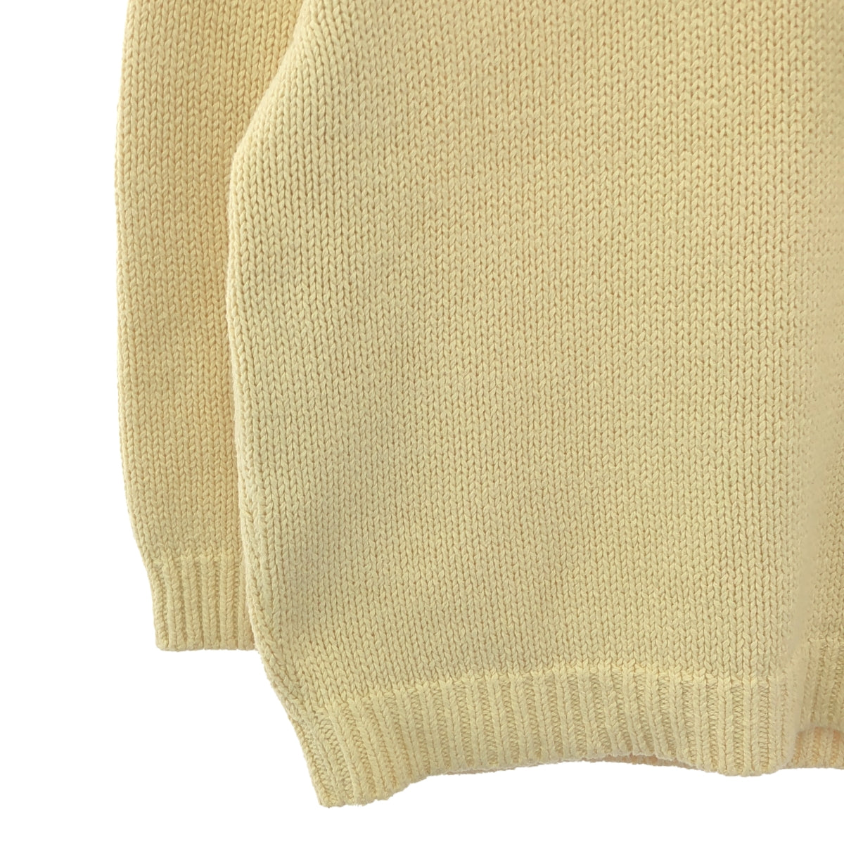 Crepuscule | Cotton low gauge pullover knit | F | Men's