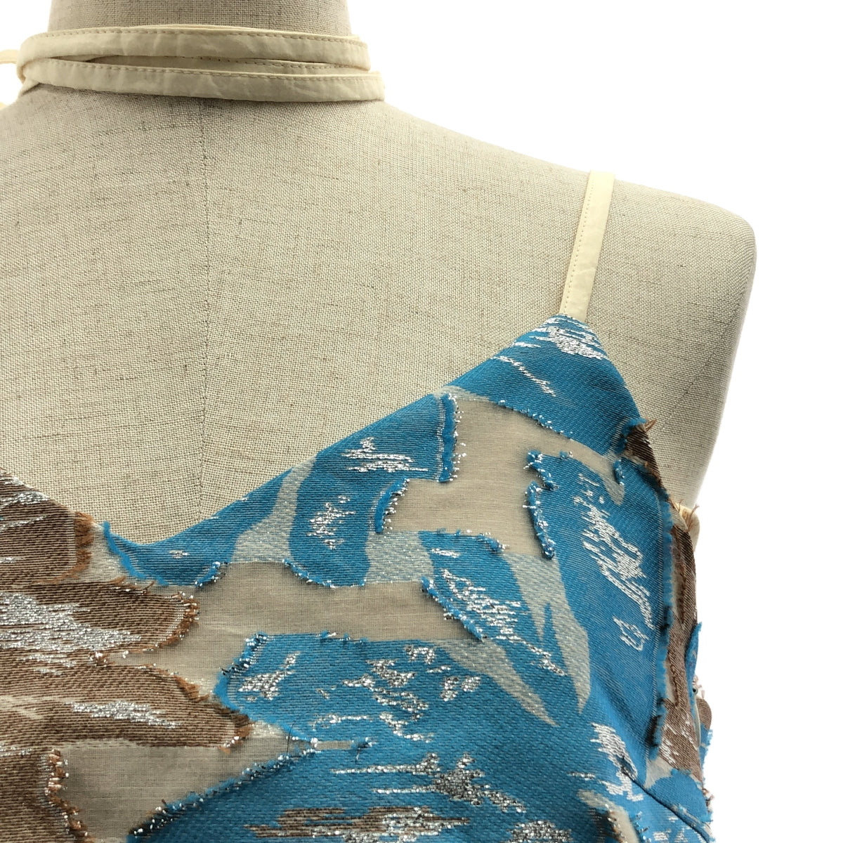 MURRAL / ミューラル | 2023SS | Flower quartz jacquard camisole top / クオーツジャガード キャミソールトップ |