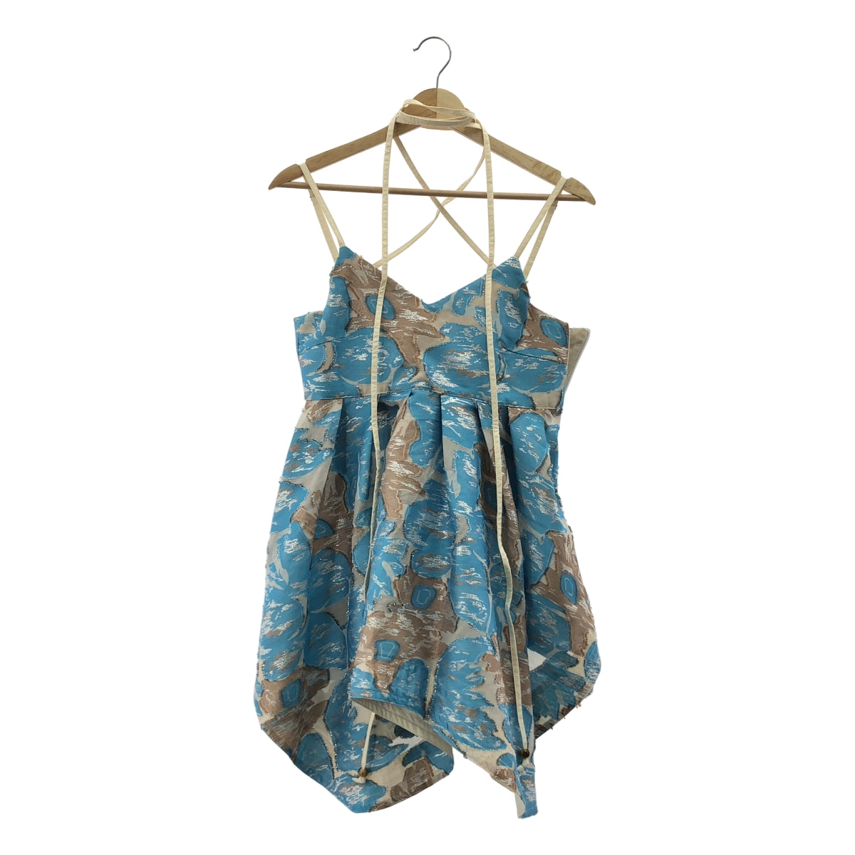 MURRAL / ミューラル | 2023SS | Flower quartz jacquard camisole top / クオーツジャガード キャミソールトップ |