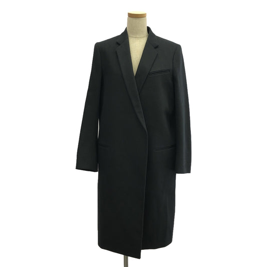 CELINE | Phoebe Crombie Coat | Size 38 | Black | Women's