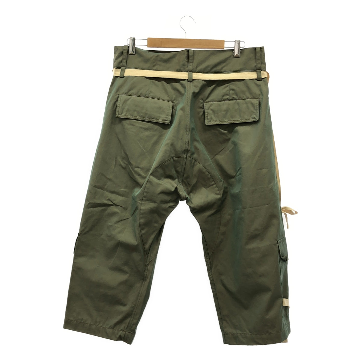 [New] prasthana / Prasthana | Hang strings cargo trousers / Pants | M | Khaki | Men's