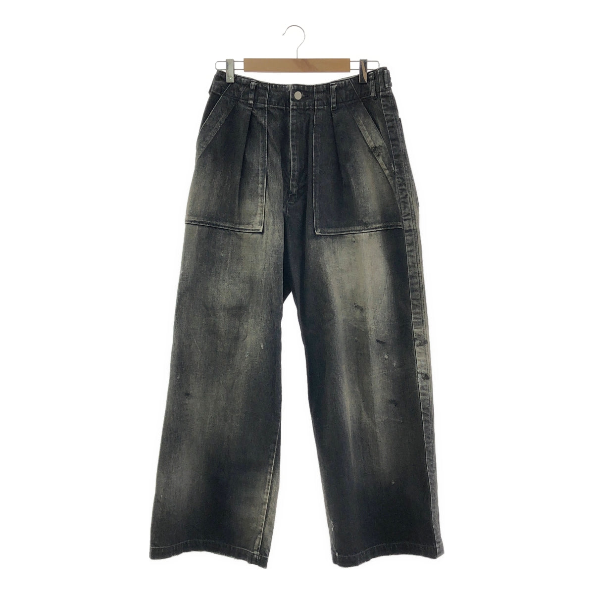 YOKE / ヨーク | 2025SS | × ANCELLM アンセルム / ダメージ加工 デニムパンツ | S | メンズ