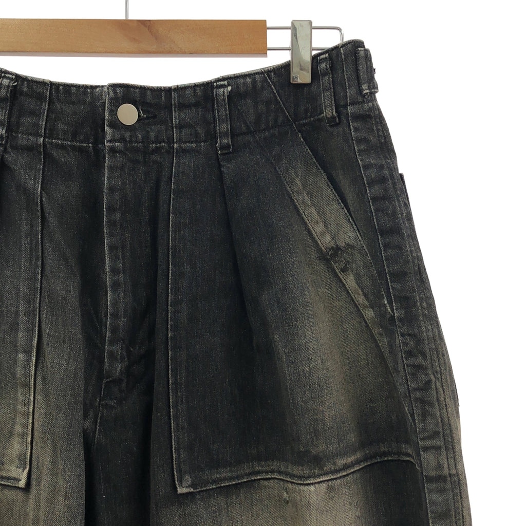 YOKE / ヨーク | 2025SS | × ANCELLM アンセルム / ダメージ加工 デニムパンツ | S | メンズ