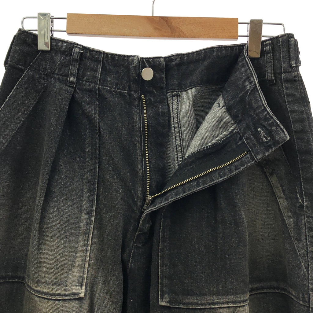 YOKE / ヨーク | 2025SS | × ANCELLM アンセルム / ダメージ加工 デニムパンツ | S | メンズ