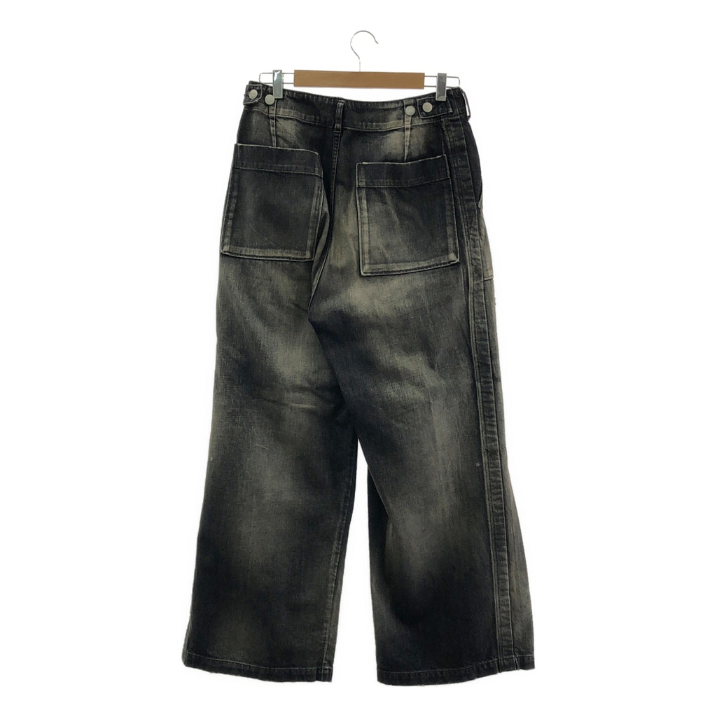 YOKE / ヨーク | 2025SS | × ANCELLM アンセルム / ダメージ加工 デニムパンツ | S | メンズ