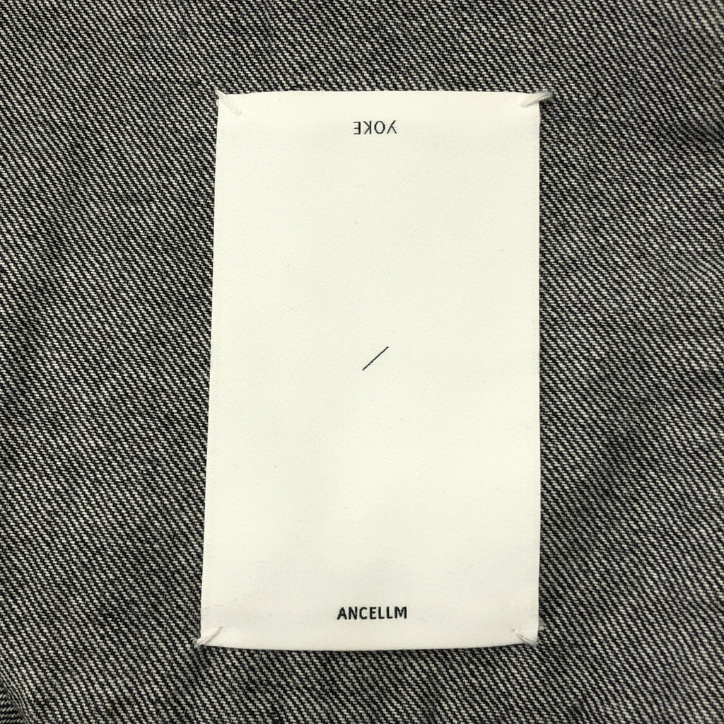 YOKE / ヨーク | 2025SS | × ANCELLM アンセルム / ダメージ加工 デニムパンツ | S | メンズ