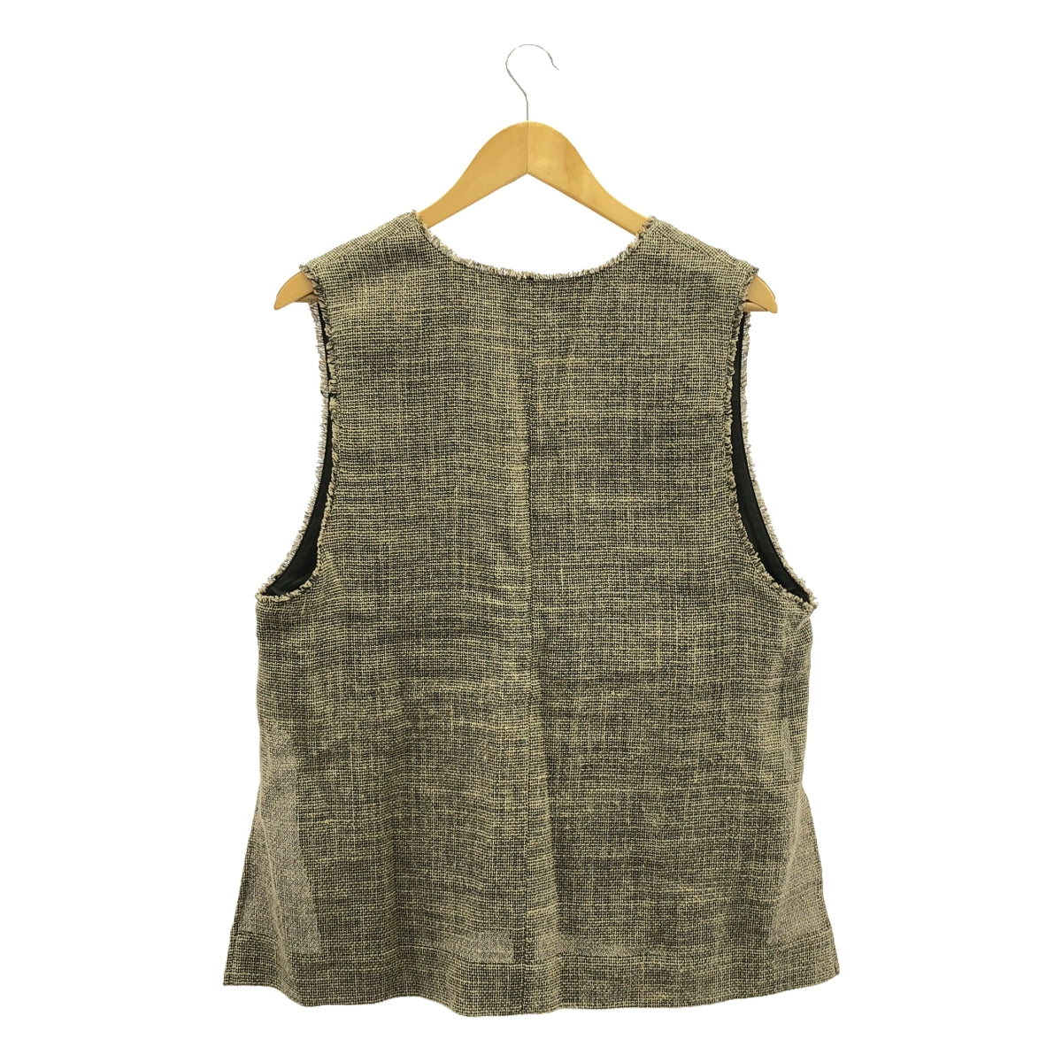 Spick and Span | 2023SS | Linen tweed vest |