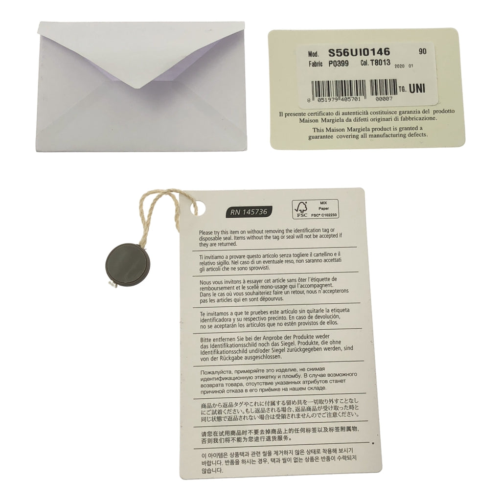 Maison Margiela / メゾンマルジェラ | 2020SS | レザー フラグメント コイン・カードケース コンパクトウォレット 財布 / ユニセックス | UNI | その他