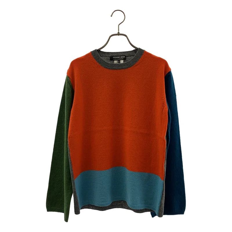 COMME des GARCONS HOMME DEUX / コムデギャルソンオムドゥ | 2020AW | マルチカラー クルーネック ニット | S | メンズ