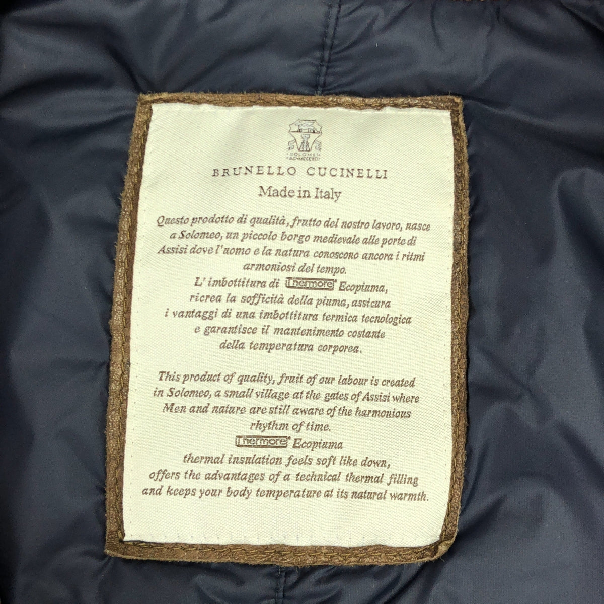 BRUNELLO CUCINELLI / ブルネロクチネリ | レザー シングル ライダースジャケット | M | メンズ
