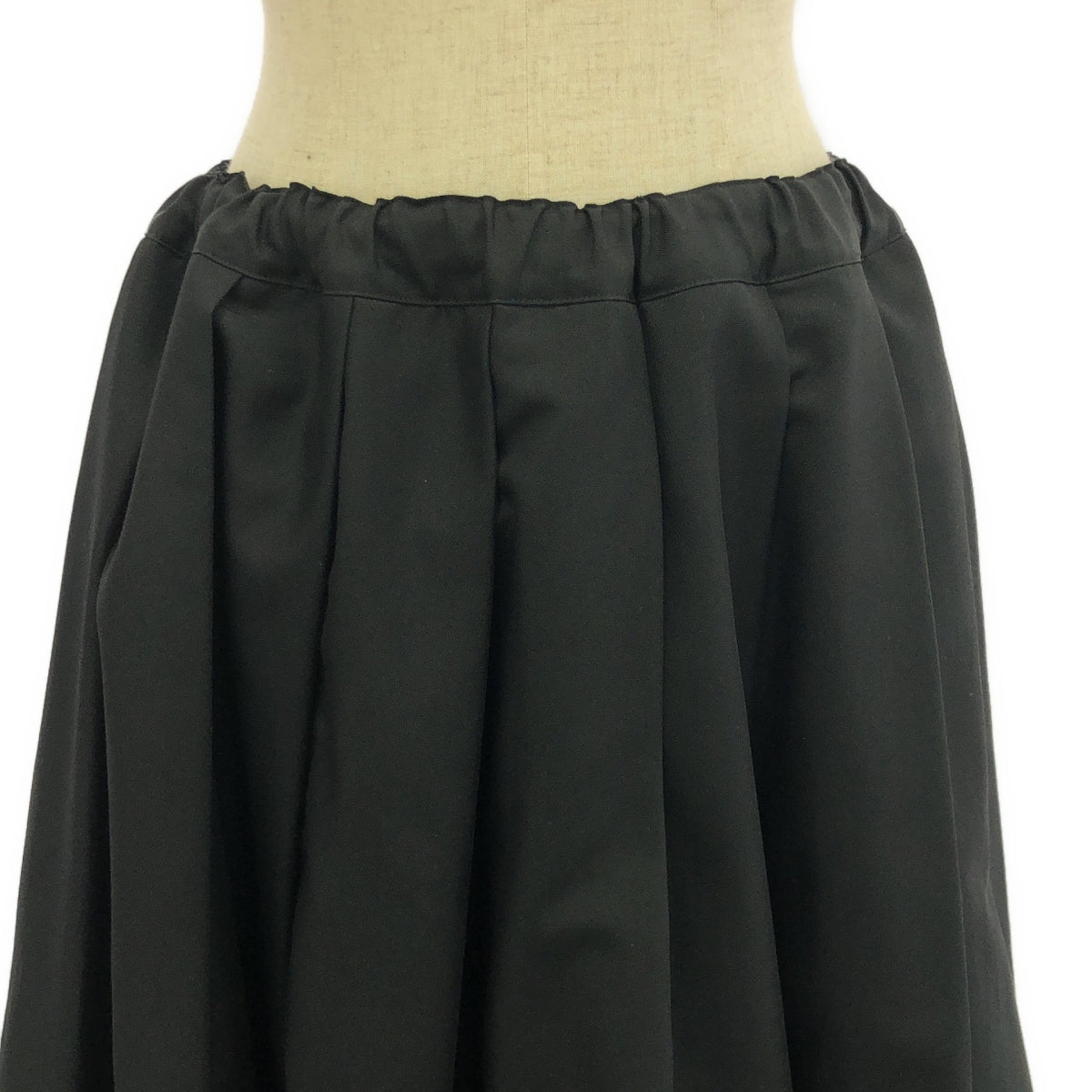COMME des GARCONS COMME des GARCONS / 콤콤 | 2020AW | 벨루어 재단 플레어 이지 스커트 | S | 여성