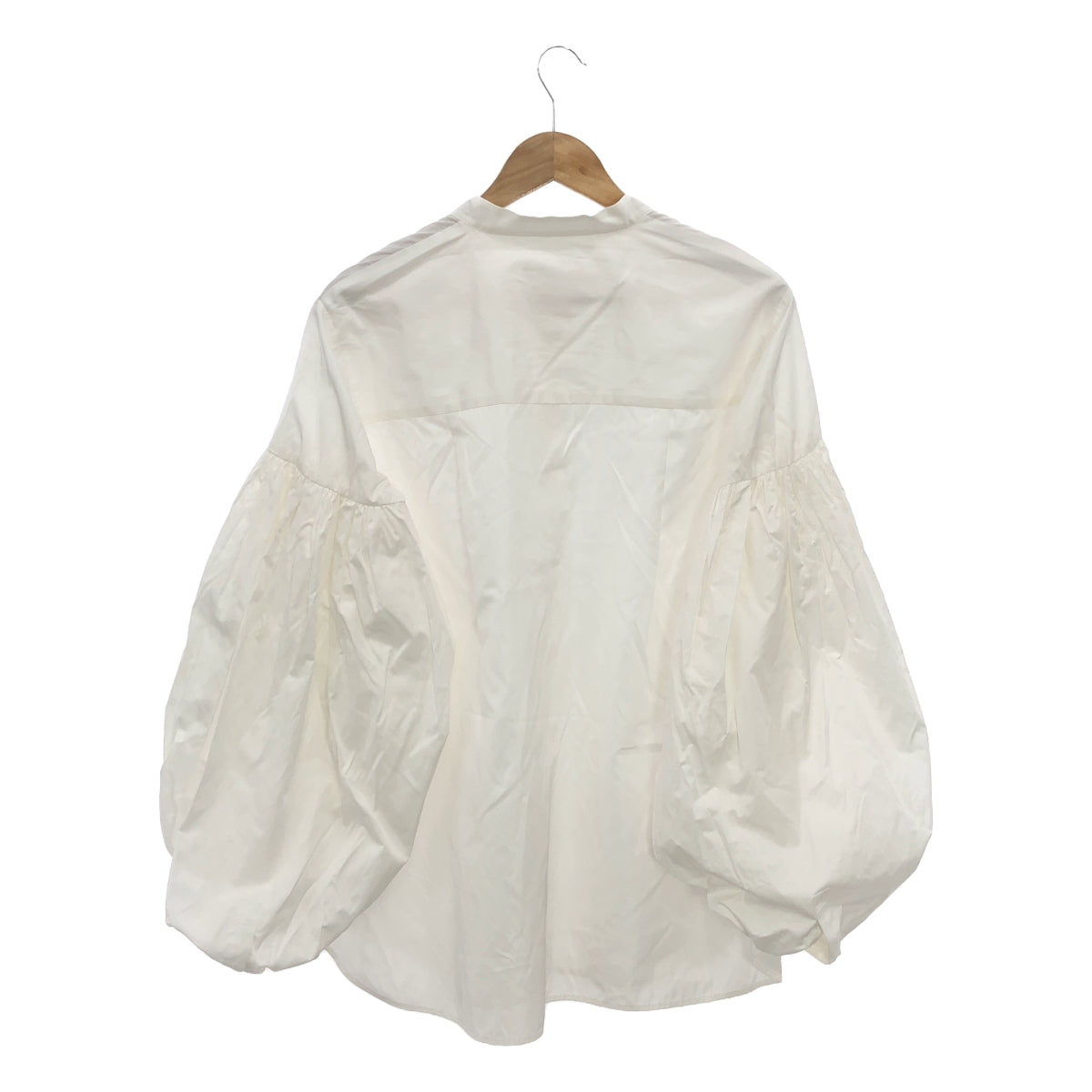 Plage / Plage | 2023AW | R'IAM Taffeta Volume Shirt | F | White | Women's