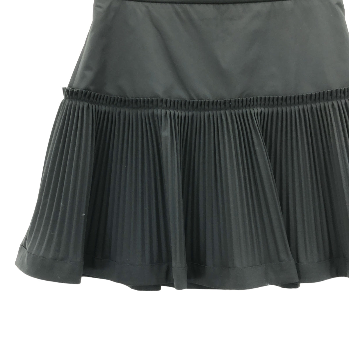 [狀況良好] Max Mara | 2022秋冬 | NAVONA 褶皺迷你裙 | 36 |黑色 |女性的