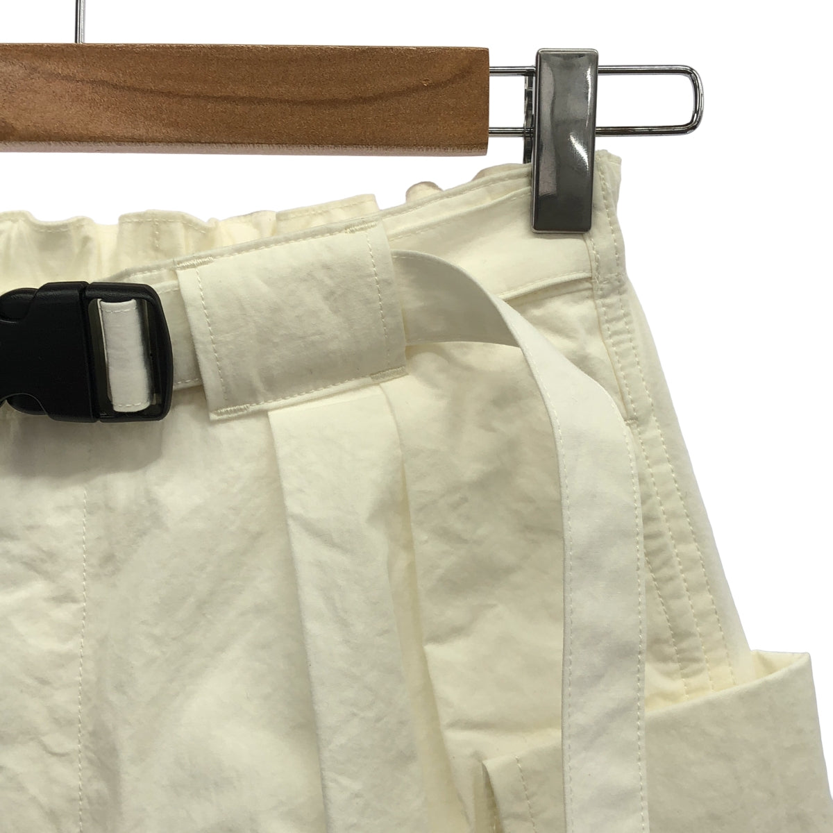 【美品】  PHEENY / フィーニー | Cotton nylon dump military pant コットン ナイロン ダンプ ミリタリーパンツ | 1 | サンド | レディース