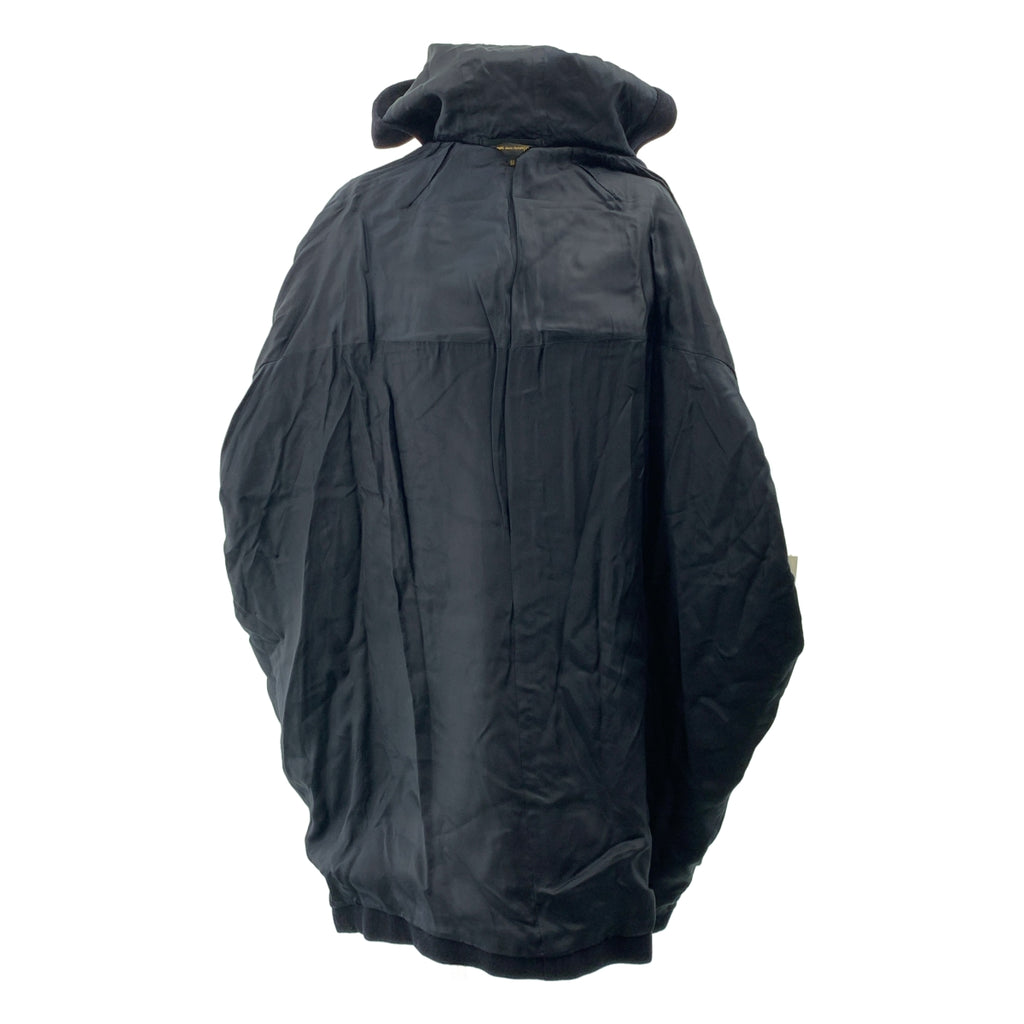 COMME des GARCONS / コムデギャルソン | 2008AW | ウール 変形 オーバーシルエット ダッフル ポンチョ コート フーディ / 総裏地 | SS | レディース