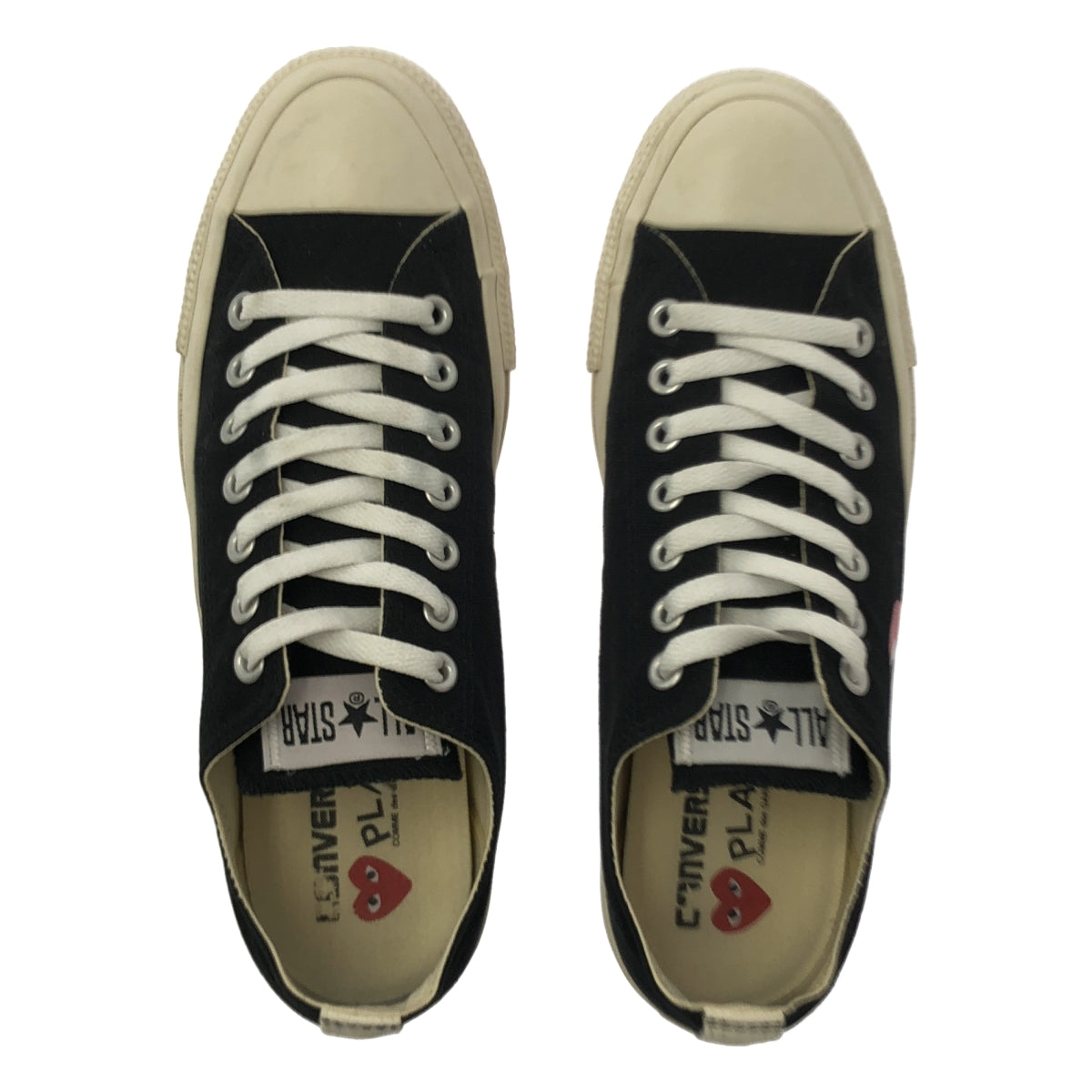 PLAY COMME des GARCONS / 플레이 콤 데 갤슨 | × CONVERSE / 올스타 로우 컷 스니커즈 | 27cm | 남성