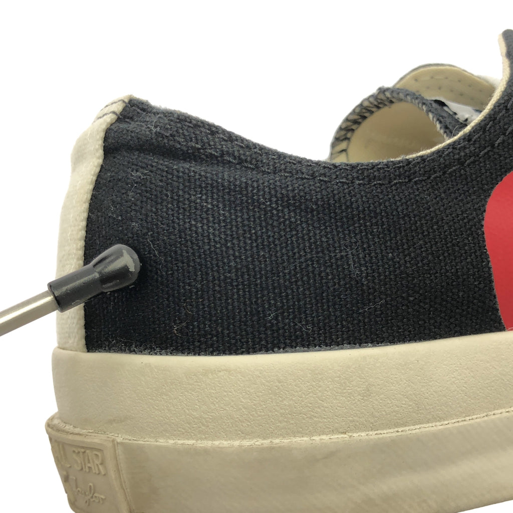 PLAY COMME des GARCONS / 플레이 콤 데 갤슨 | × CONVERSE / 올스타 로우 컷 스니커즈 | 27cm | 남성