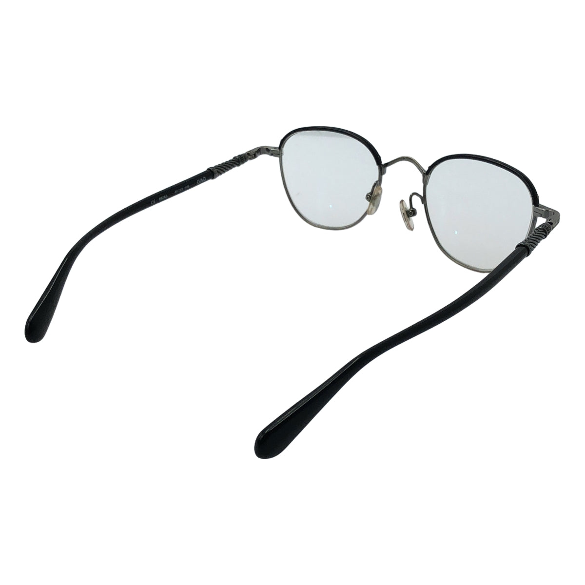 CHROME HEARTS / クロムハーツ | GAG BKIAS ボストン サングラス メガネ アイウェア 眼鏡 | 49□21-145 | ブラック/シルバー