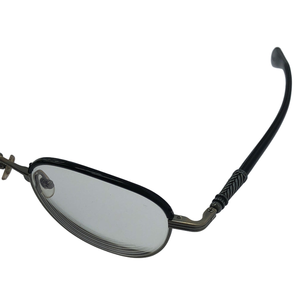 CHROME HEARTS | GAG BKIAS 波士頓太陽眼鏡眼鏡 | 49□21-145 | 黑色/銀色