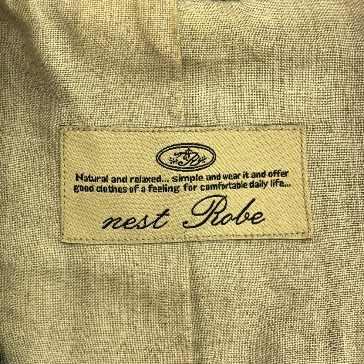 nest robe / 네스트 로브 | 울 트위드 호두 버튼 싱글 재킷 / 총 안감 | 회색 | 여성