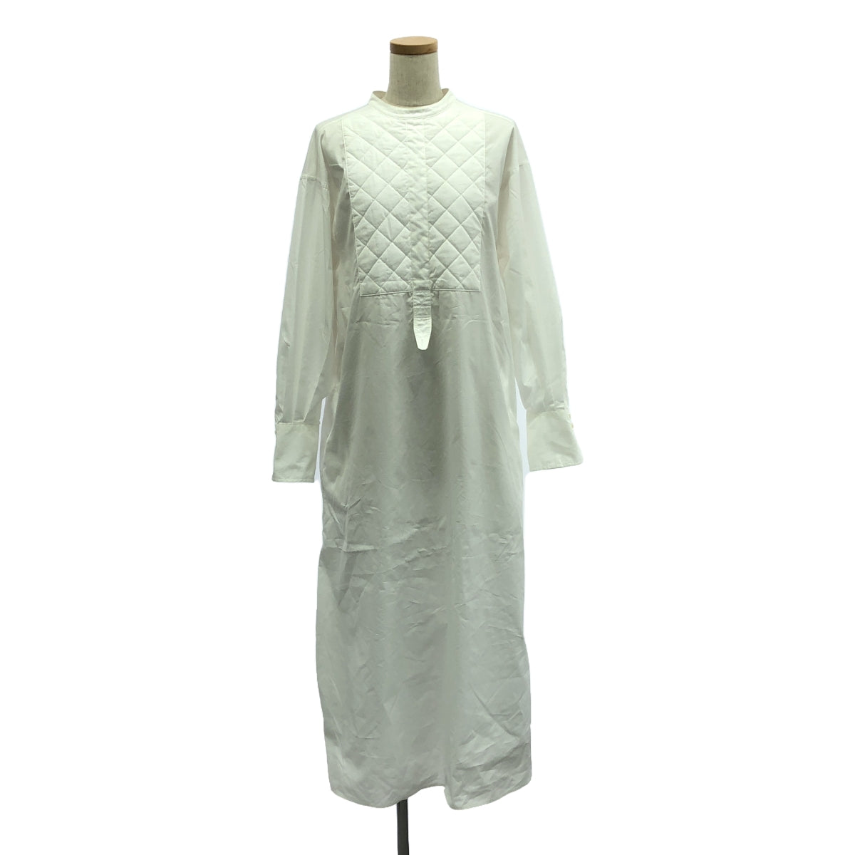 JANE SMITH | Quilted shirt dress | 36 | White | Women's