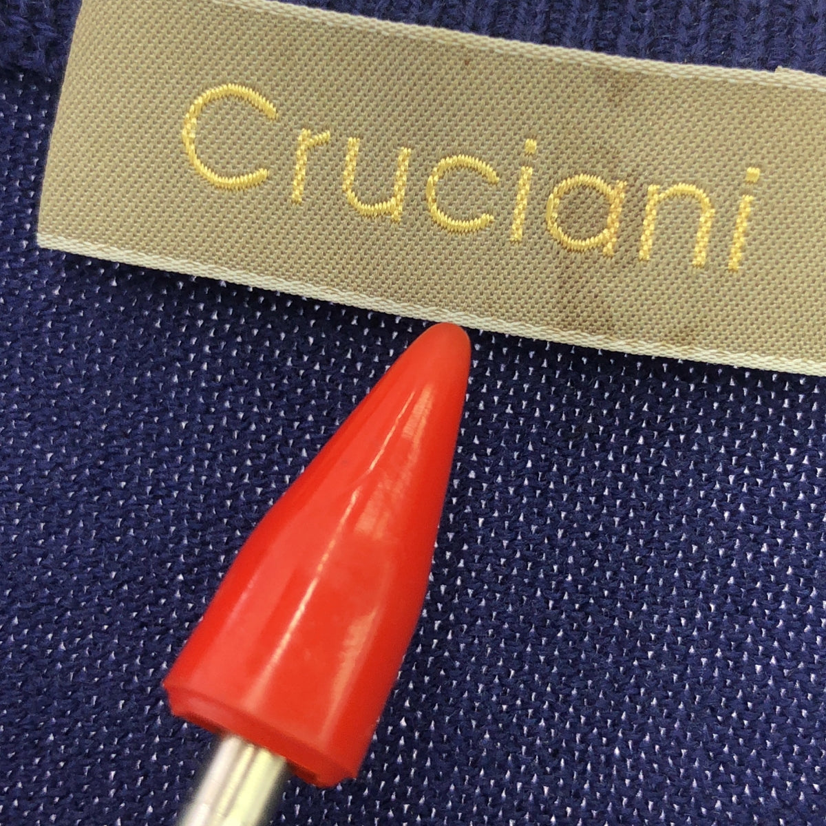 Cruciani / クルチアーニ | コットン クルーネック ニット カットソー | 46 | メンズ
