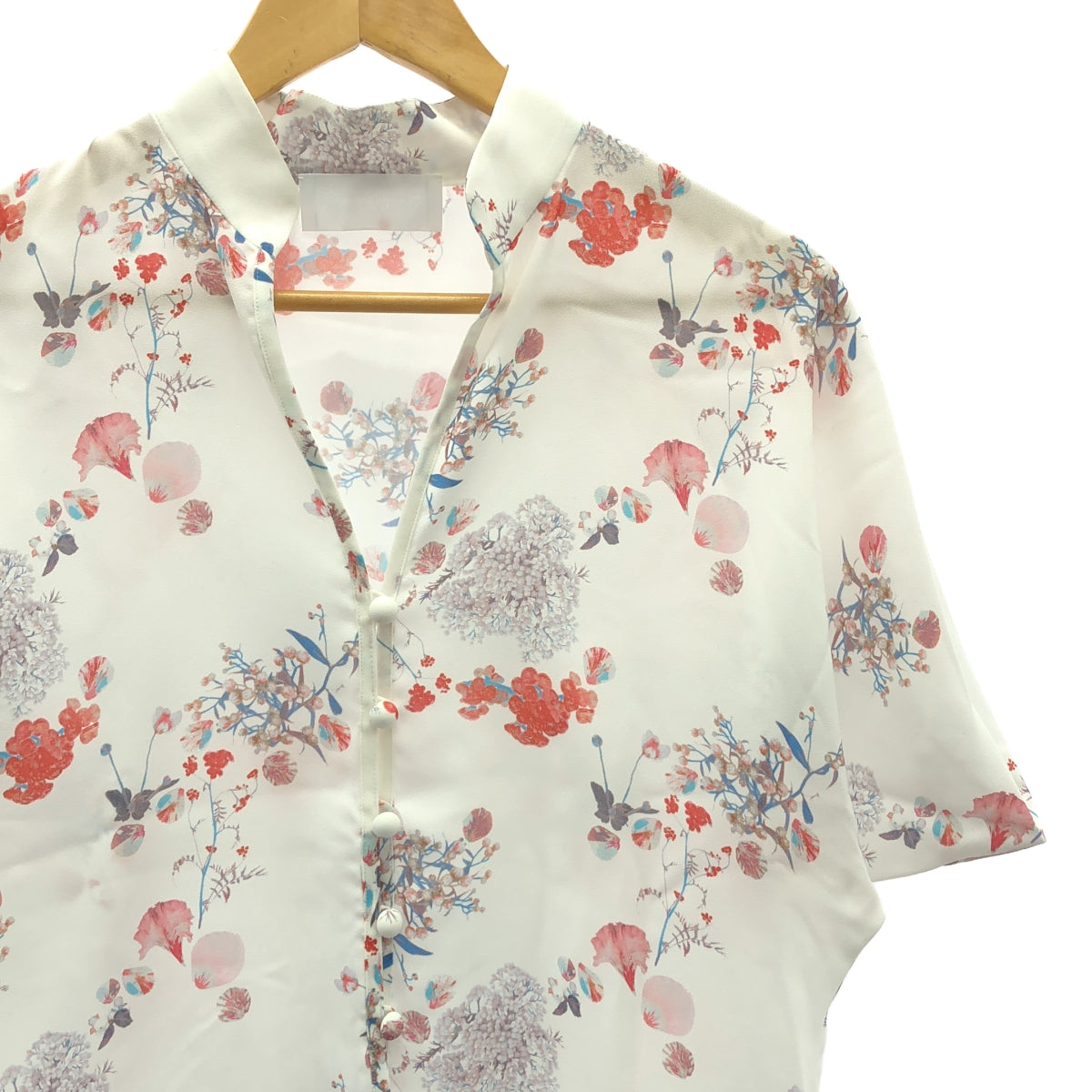 Mame Kurogouchi / マメクロゴウチ | Flower Printed Blouse プリントシャツ | 1 | レディース