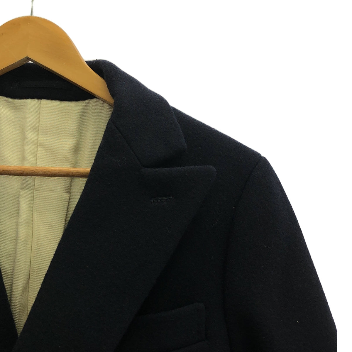 SCYE / サイ | ウールカシミヤメルトン6Bダブルチェスターコート