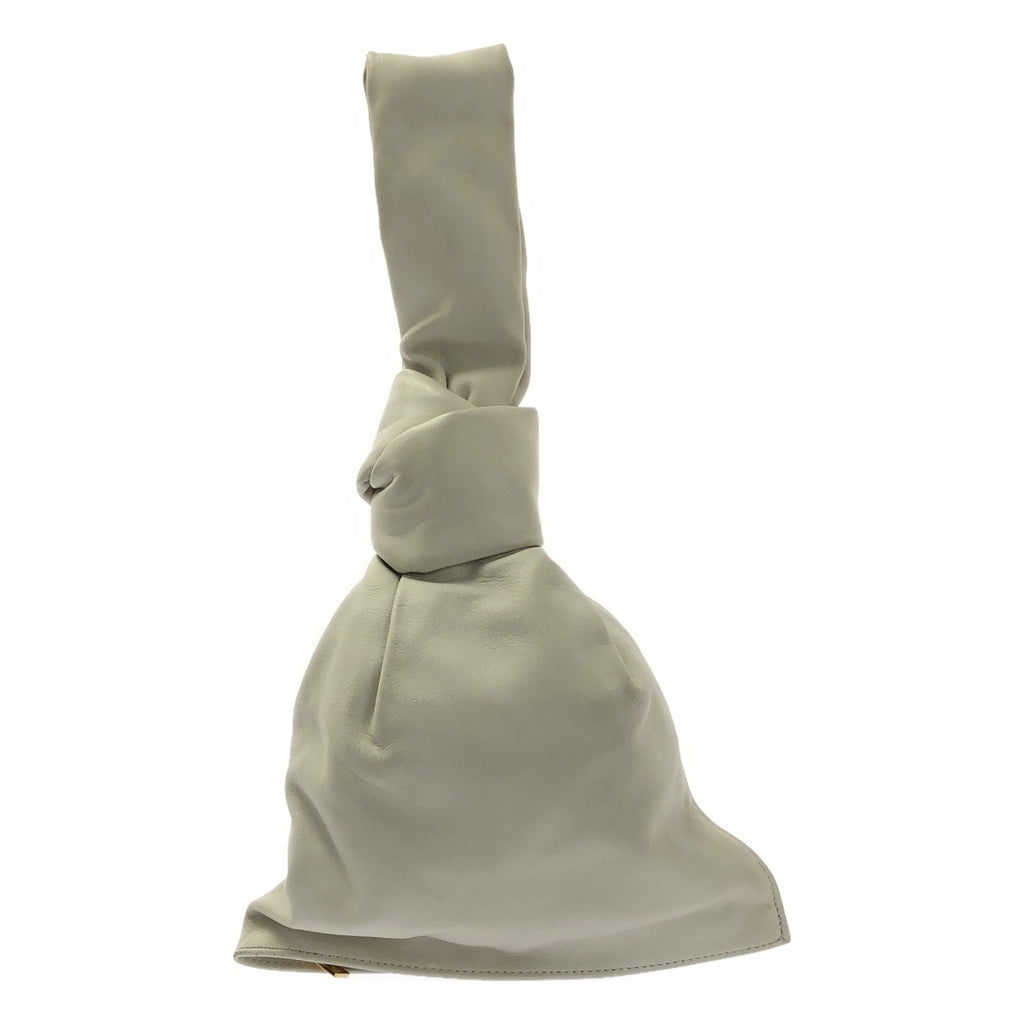 BOTTEGA VENETA / 보테가 베네타 | 미니 더 트위스트 레더 핸드백 | 화이트 | 여성