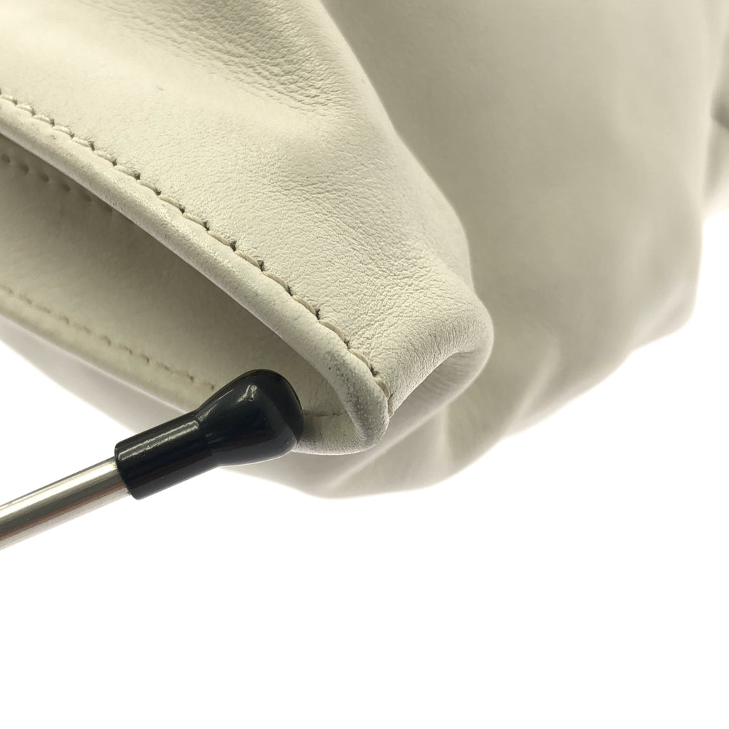 BOTTEGA VENETA / 보테가 베네타 | 미니 더 트위스트 레더 핸드백 | 화이트 | 여성